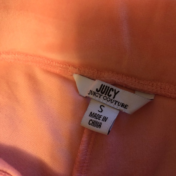 NWOT Juicy Pink Velvet Pants - Picture 4 of 4